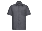 Men's short sleeve classic polycotton poplin shirt