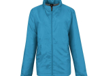 Veste coupe-vent doublée micropolaire femme