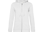 Sweat capuche zippé organique femme