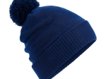Bonnet avec pompon intérieur polaire