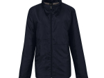 Veste coupe-vent doublée micropolaire femme
