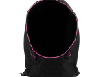 Capuche en softshell avec biais contrasté