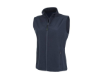 Bodywarmer softshell femme en polyester recyclé