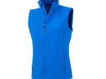 Bodywarmer softshell femme en polyester recyclé