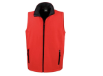 Bodywarmer softshell imprimable homme