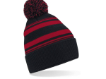 Bonnet de supporter rayé