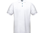 Polo avec boutons contrastés