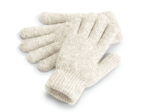 Gants en maille côtelée