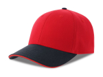 Casquette 6 pans contrastée