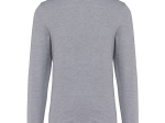 Polo maille piquée manches longues homme