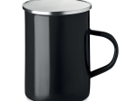 SILVER - Tasse en métal couche d'émail
