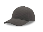 Casquette 6 pans en corduroy recyclé