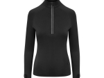 Tee-shirt de sport femme col zippé