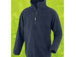 Polaire col zippé enfant en polyester recyclé