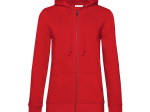 Sweat capuche zippé organique femme