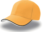 Casquette 6 pans contrastée