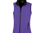 Bodywarmer softshell imprimable femme