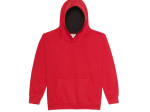 Sweat enfant capuche contrastée