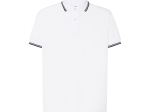 Polo homme contrasté