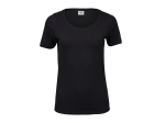 Tee-shirt stretch col rond