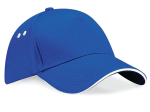 Casquette 5 panneaux bicolore