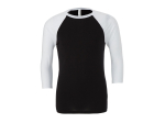Tee-shirt baseball manches 3/4