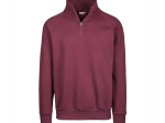 Sweat col zippé