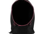Capuche en softshell avec biais contrasté