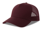 Casquette 5 pans style trucker en coton
