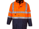 Parka 7 en 1 haute visibilité