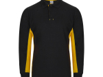 Polo bicolore manches longues