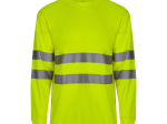 Tee-shirt ml en coton/polyester haute visibilité