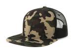 Casquette visière plate style trucker