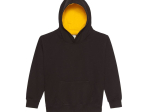 Sweat enfant capuche contrastée