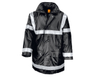 Parka bandes rétro réfléchissantes