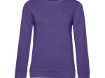 Sweat col rond organique femme
