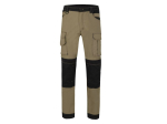Pantalon bicolore canvas stretch
