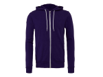 Sweat capuche zippé unisexe