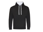 Sweat capuche contrastée