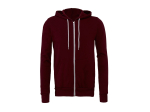 Sweat capuche zippé unisexe