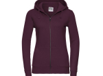 Sweat zippé femme capuche