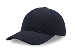 Casquette 6 pans en corduroy recyclé