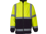 Veste polaire épaisse haute visibilité