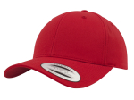 Casquette snapback visière incurvée