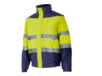 Blouson matelassé 2 en 1 haute visibilité