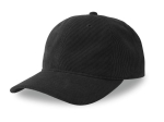 Casquette 6 pans mid visor corduroy recyclé