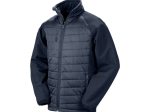 Veste bi-matière