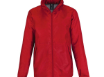 Veste coupe-vent doublée micropolaire homme