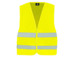 Gilet de sécurité imprimé visitor ou security