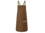 Tablier à bavette urban-look avec bretelles croisées et poche